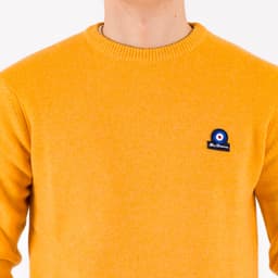 Lambswool Patch Crewneck - 6