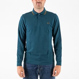 LS Twin Tipped Fred Perry Polo Shirt - 1