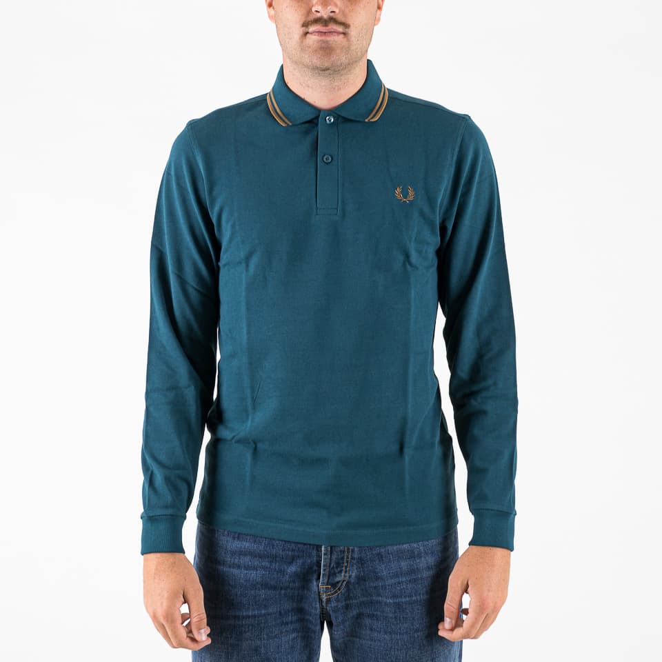 LS Twin Tipped Fred Perry Polo Shirt - Fred Perry - Polo