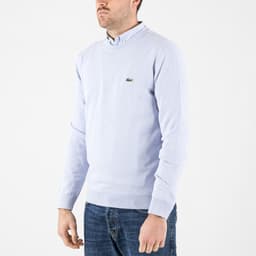 Monochrome Crew Neck Cotton Sweater - 3