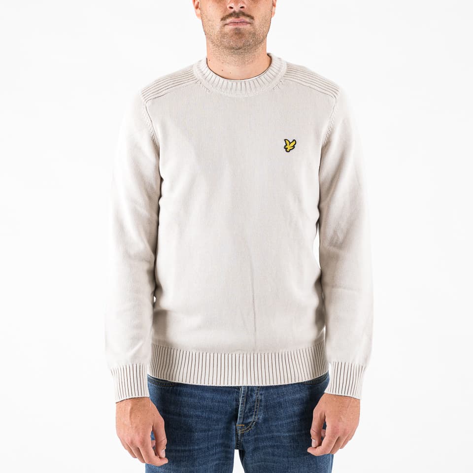 Shoulder Detail Knit Jumper - Lyle & Scott - Jumpers & Sweaters