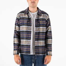 Check Flannel Overshirt - 1