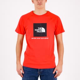 Raglan Red Box Tee - 1