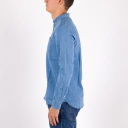 Denim Waffle Shirt - 4
