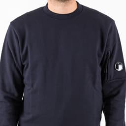 Diagonal Raised Fleece Crewneck Sweatshirt - 6