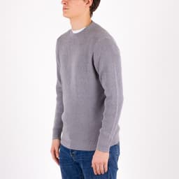 Textured Crew Neck Jumper - 2