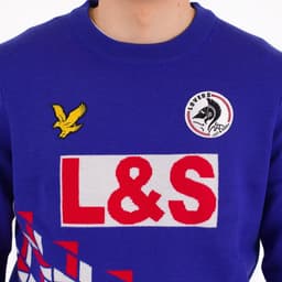 Geometric Jacquard Knitted Jumper - 6