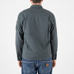 Organic Gabardine Zipped Lens Overshirt - 5