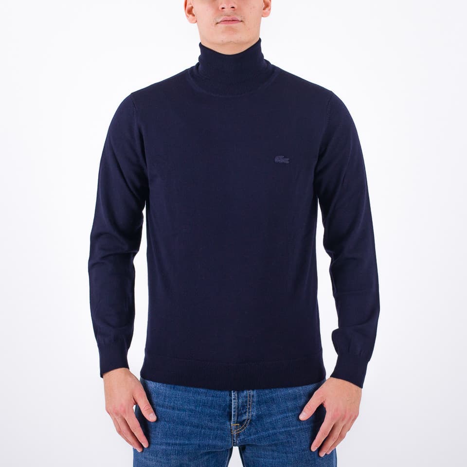 Turtleneck Merino Wool Sweater - 1