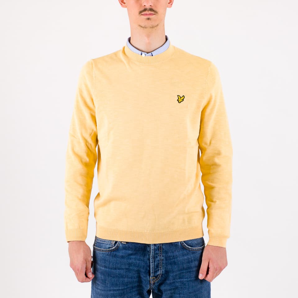 Slub Cotton Turtle Neck Jumper - 1