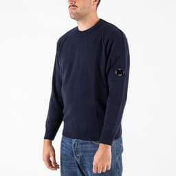 Lambswool GRS Crewneck Lens Sweater - 3