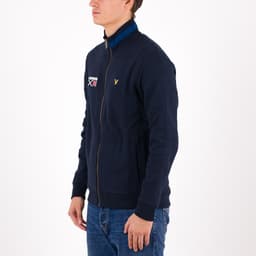 Flag Crew Neck Tipped Sweatshirt - 2