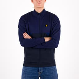 Trio Geo Panel Zipthrough Track Top - 4