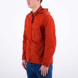 Chrome-R Mixed Garment Dyed Goggle Overshirt - 3