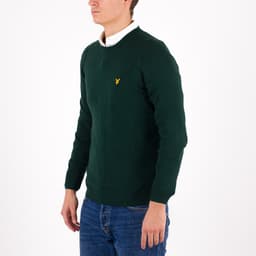 Cotton Merino Crew Neck Jumper - 2