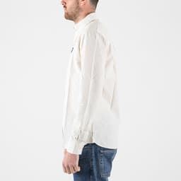 Linen Blend Oxford Shirt - 4