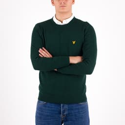 Cotton Merino Crew Neck Jumper - 3