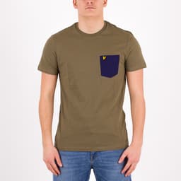 Contrast Pocket T-Shirt - 1