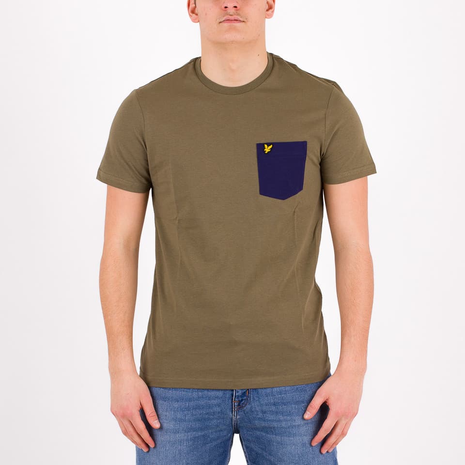 Contrast Pocket T-Shirt - 1