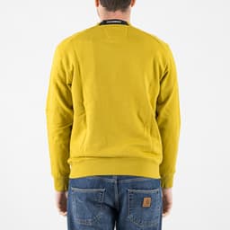 Diagonal Raised Fleece Crewneck Sweatshirt - 5