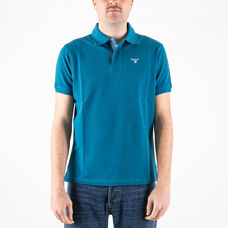 Tartan Pique Polo - Barbour - Polo