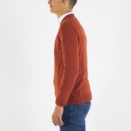 Cotton Merino Crew Neck Jumper - 4