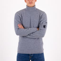 Turtle Neck Alpaca Sweater - 3