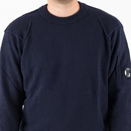 Lambswool GRS Crewneck Lens Sweater - 6