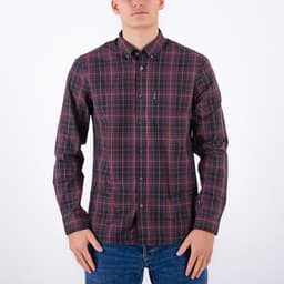 Textured Check Shirt - 1