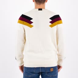 Geometric Stripe Knitted Jumper - 5