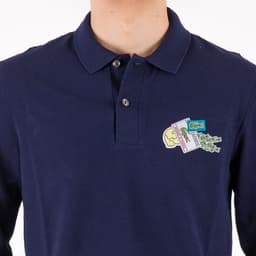 Regular Fit LS Holiday Polo - Made in France - 6