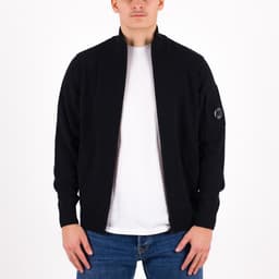 Roll Neck Cardigan Zipped Sweater - 4