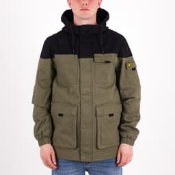 Contrast Yoke Jacket - 1