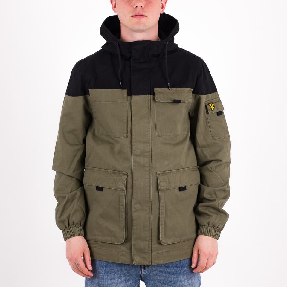 Contrast Yoke Jacket - 1