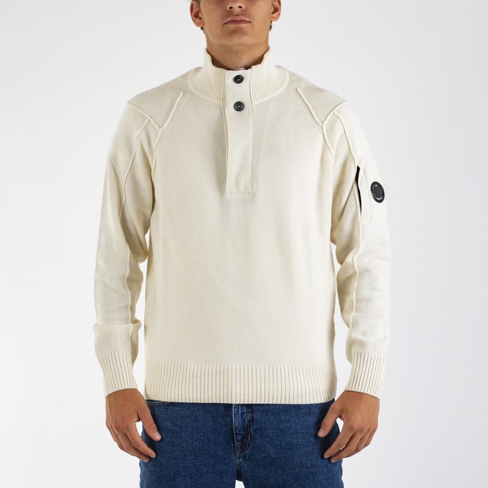Turtle Neck Lambswool Sweat - 1