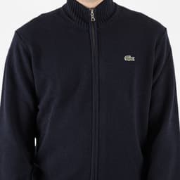 Carded Wool Zipped Sweater - 6