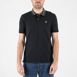 Tartan Collar Polo Shirt - 1