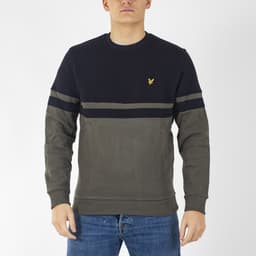 Panel Strip Crew Neck - 1