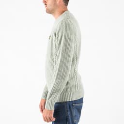 Ribbed Cable Knit Jumper - 4