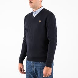 Classic V Neck Jumper - 2