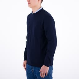 Light Cotton Crew Sweater - 2