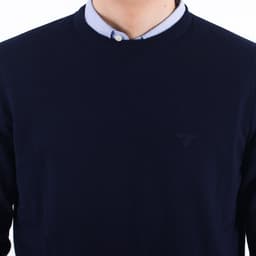 Light Cotton Crew Sweater - 6