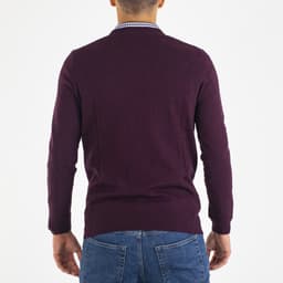 Cotton Merino Crew Neck Jumper - 5