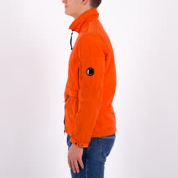 Chrome Arm Lens Zip Overshirt - 5