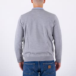 Classic Fit Wool Blend Jumper - 5
