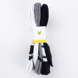 Grant 3 Pack Retro Sport Socks - 2