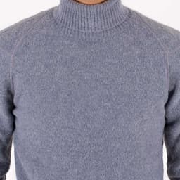 Turtle Neck Alpaca Sweater - 6