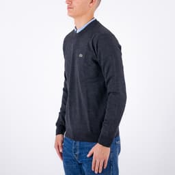 Classic Fit Wool Blend Jumper - 2