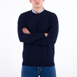 Light Cotton Crew Sweater - 3