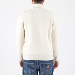 Lambswool Mockneck FZ Knit - 5
